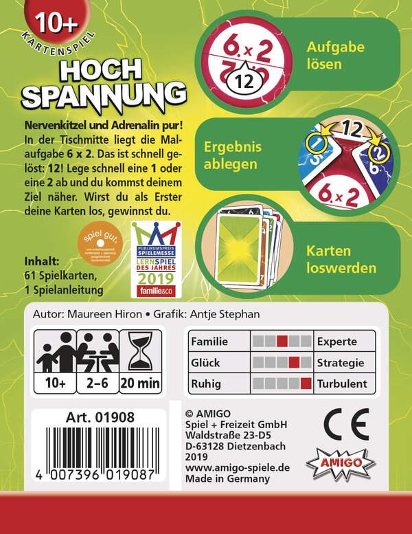 Produktbild Amigo Spiele - Hochspannung  1908 2 von 3