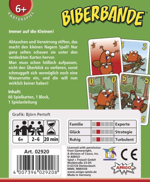 Produktbild Amigo Spiele - Biberbande 2 von 6