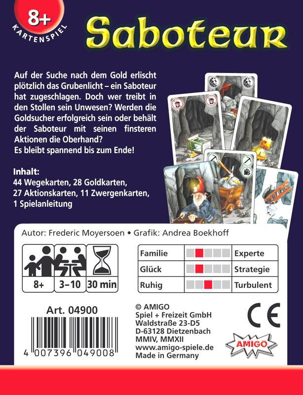 Produktbild Amigo Spiele - Saboteur 4 von 7
