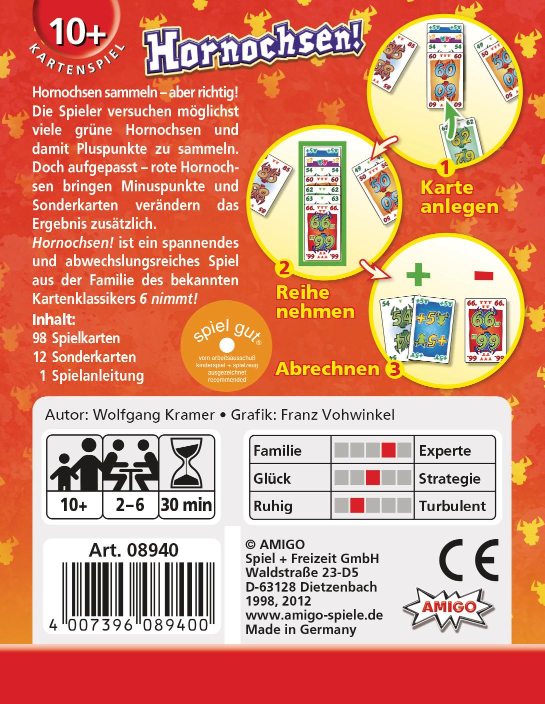 Produktbild Amigo Hornochsen! 08940 4 von 4