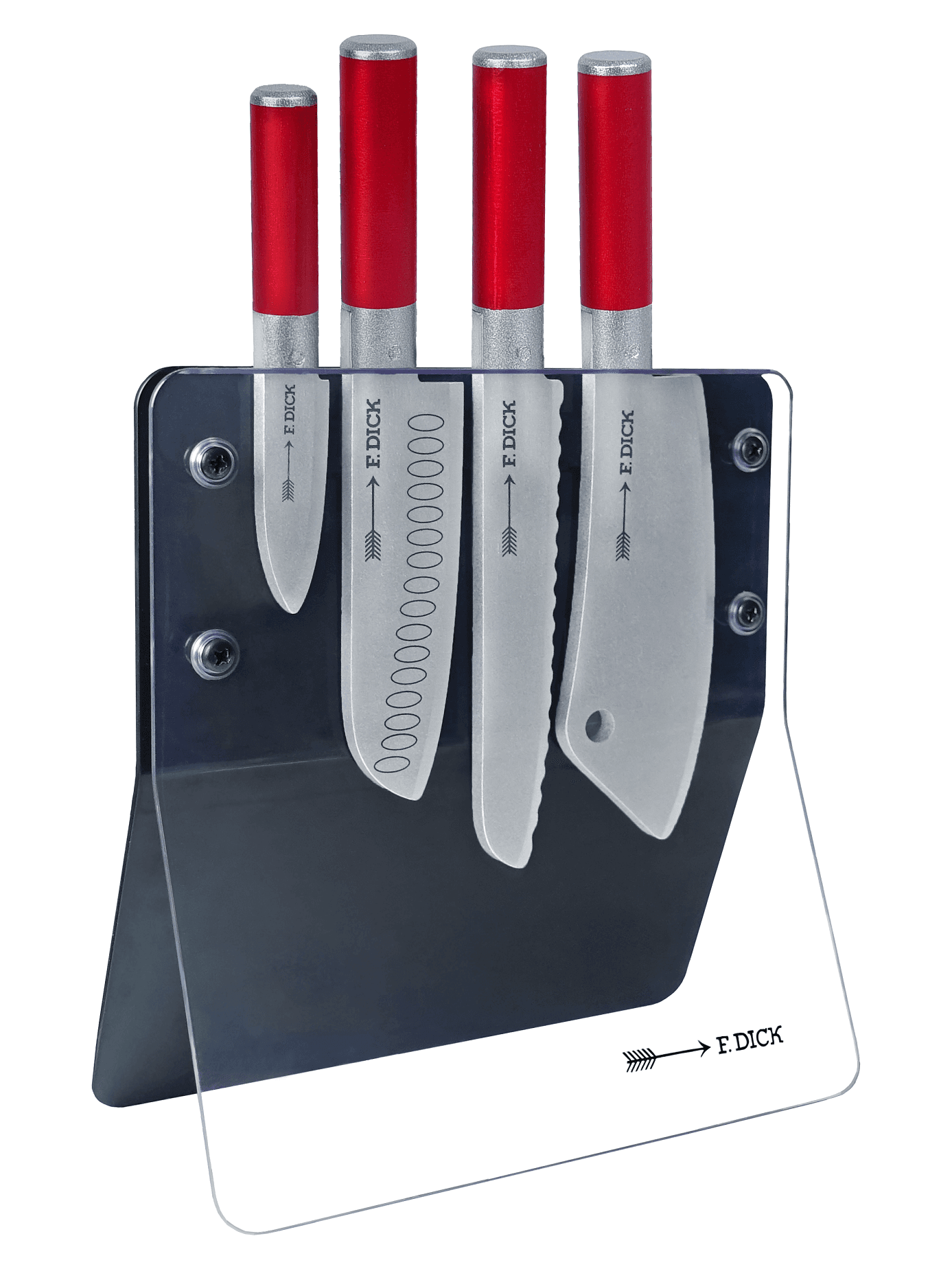 Tanner - F. Dick Messer Set inkl. Messerblock 