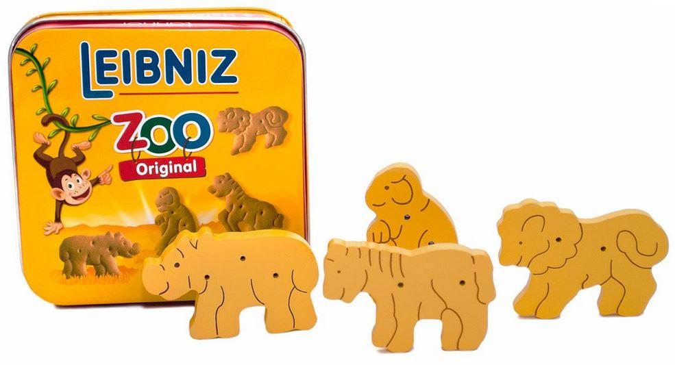 Tanner - Leibniz ZOO Tiere aus Holz in Metalldose