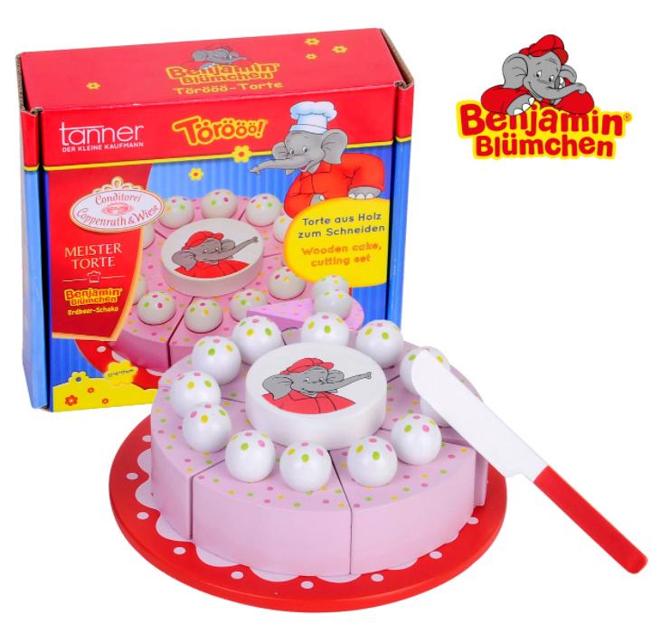 Tanner - Benjamin Blümchen Törööö!-Torte aus Holz