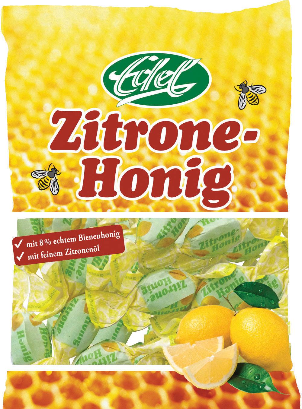 Edel Zitrone-Honig Bonbons