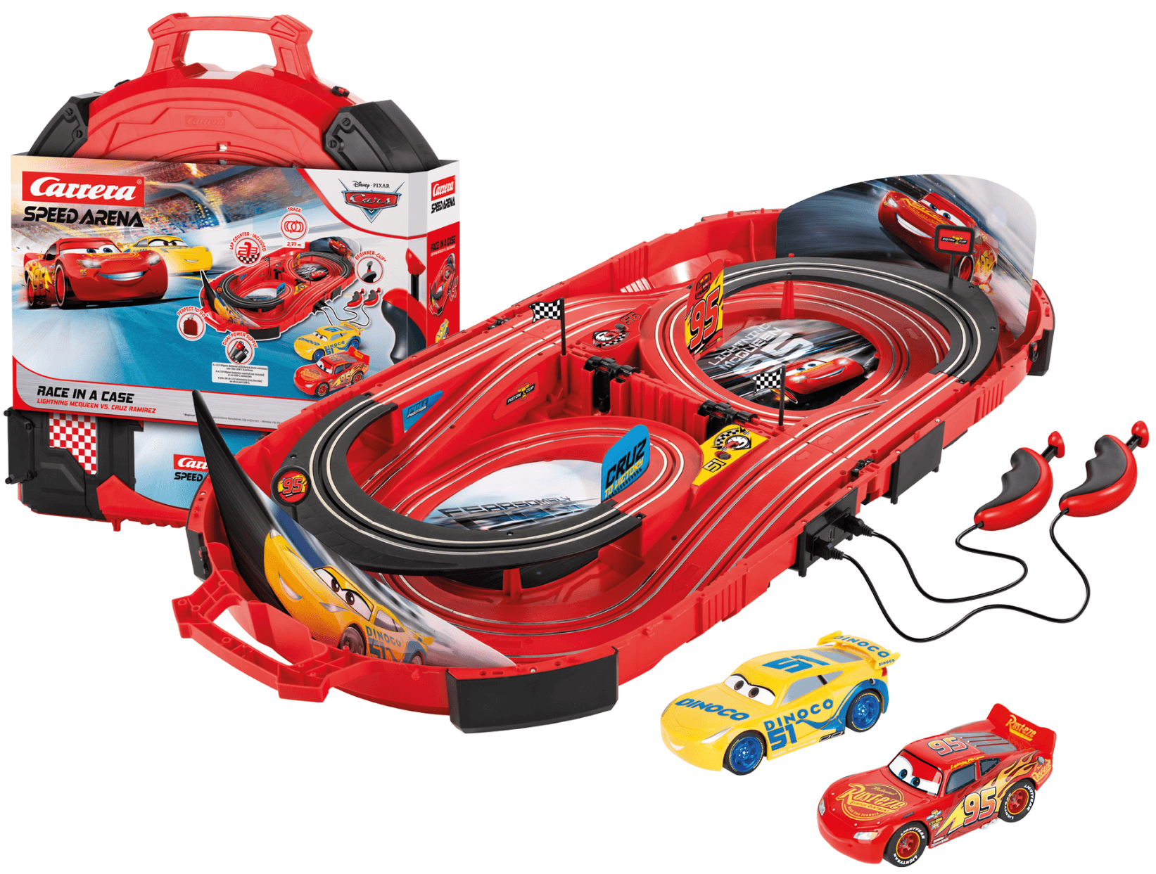 Carrera Speed Arena Disney Pixar Cars