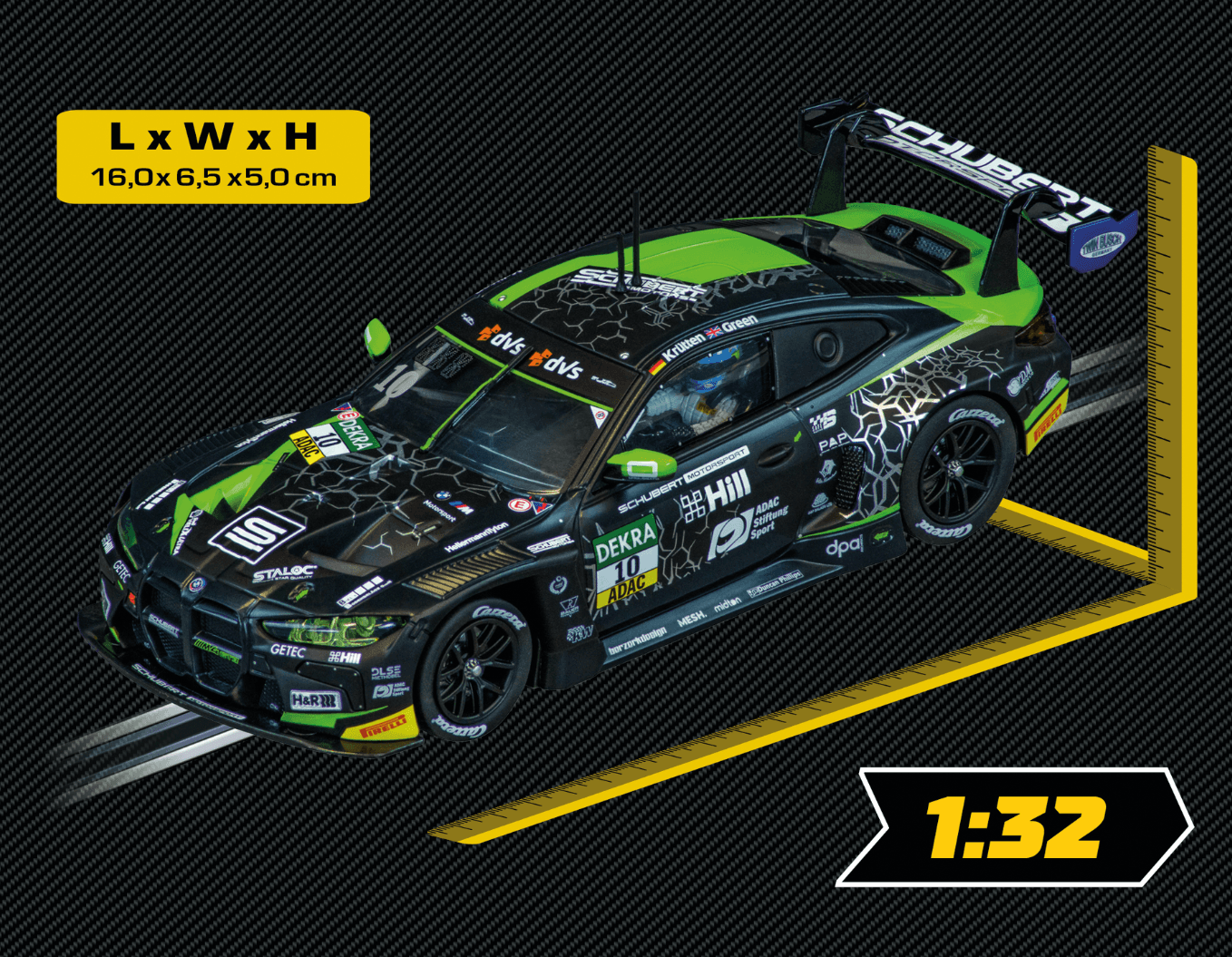 Produktbild Carrera Evolution - BMW M4 GT3 'Schubert Motorsport, No.10' 2 von 2