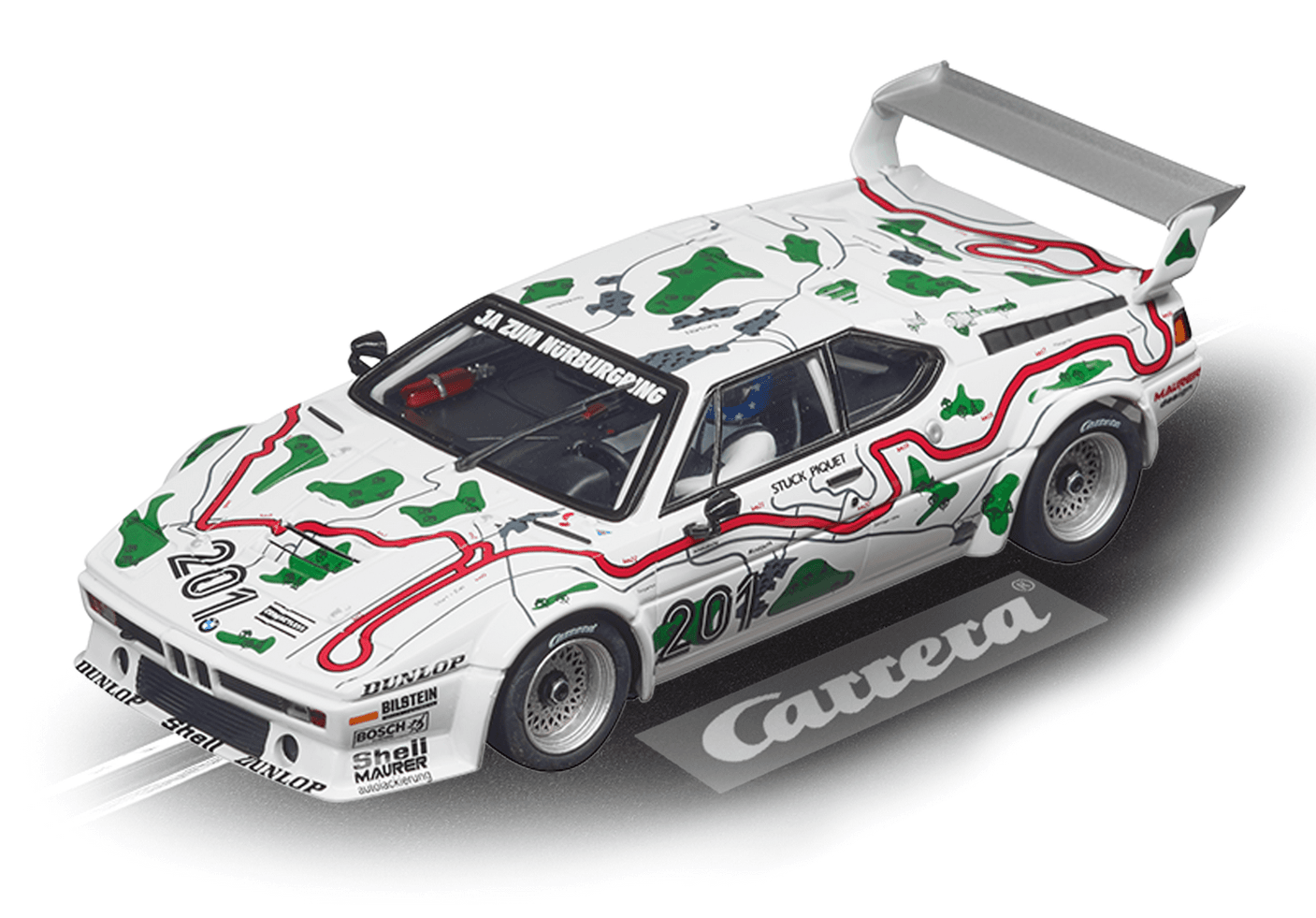 Carrera DIGITAL 132 - BMW M1 Procar "No.201", Nürburgring 1000km 1980