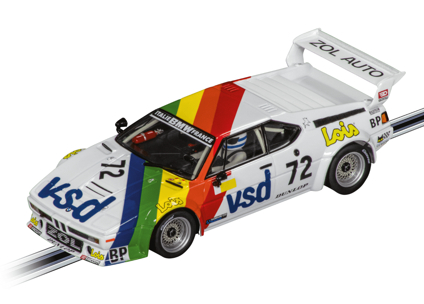 Carrera DIGITAL 132 - BMW M1 'BMW Zol'Auto, No.72' 24h, 1981