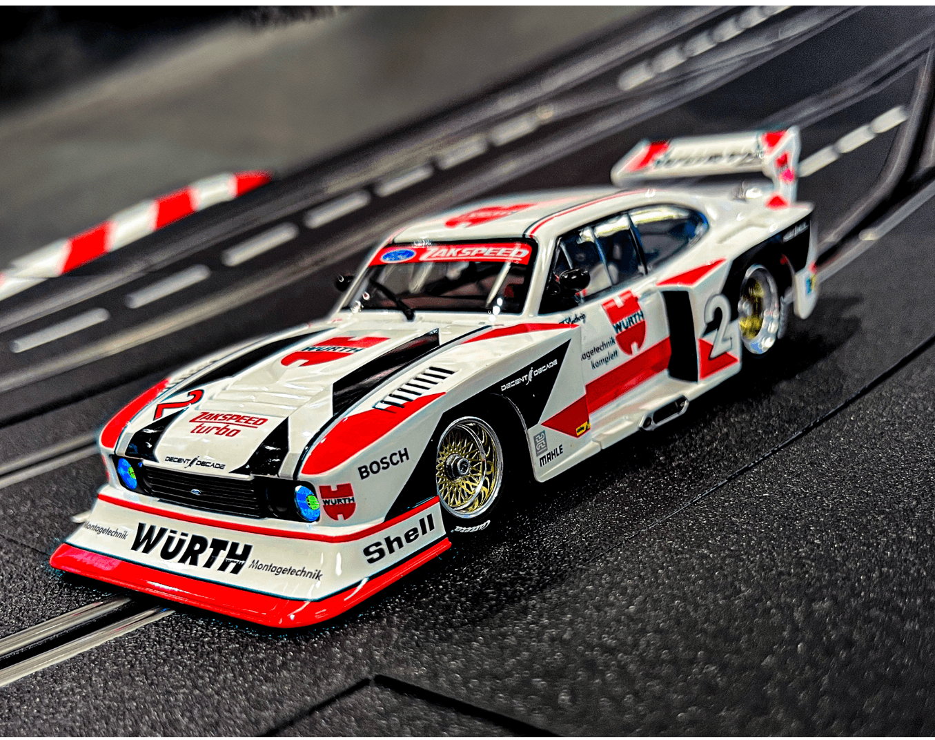 Produktbild Carrera DIGITAL 132 - Ford Capri Zakspeed Turbo 'Würth-Zakspeed-Team, No 5 von 5