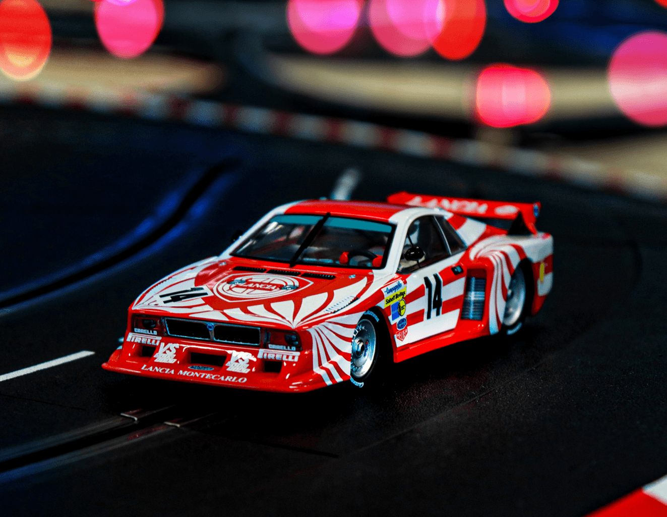 Produktbild Carrera DIGITAL 132 - Lancia Beta Montecarlo Turbo 'Lancia Italia, No.14 4 von 4