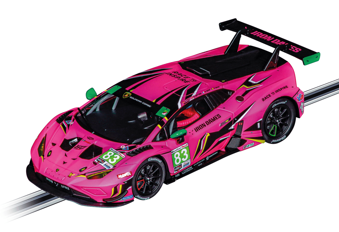 Carrera DIGITAL 132 - Lamborghini Huracán GT3 Evo2 "Iron Dames, No.83"