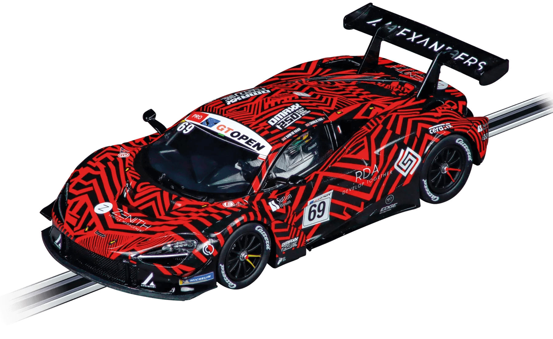 Carrera DIGITAL 132 McLaren 720S GT3 Optimum Motorsport No.69 Slotcar 1:32