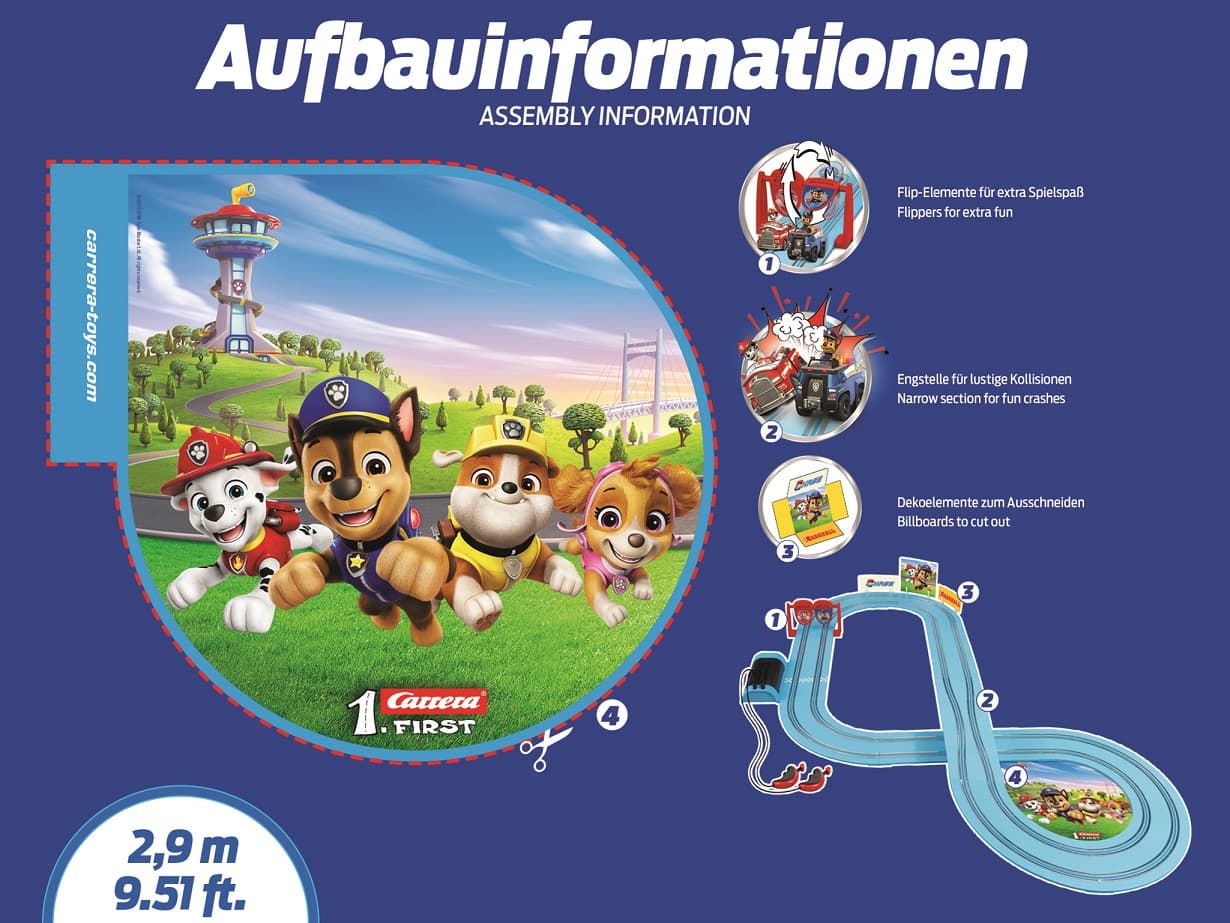 Produktbild Carrera First - PAW PATROL - Track Patrol 13 von 15