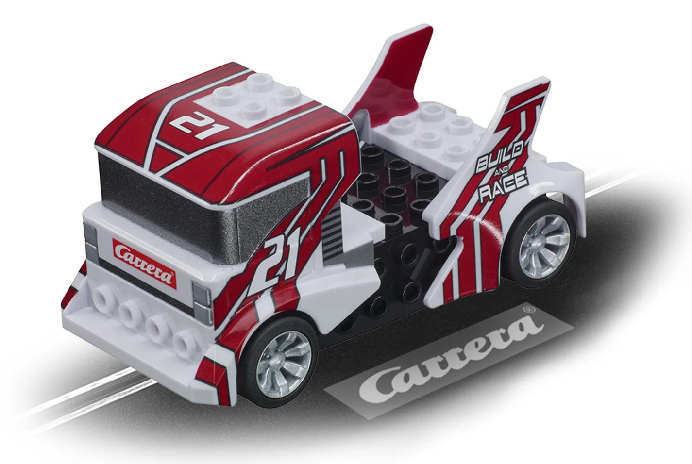 Carrera GO!!! - Build n Race - Race Truck white