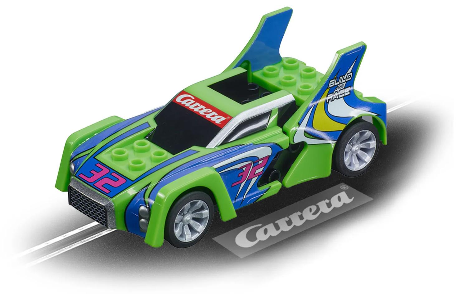 Carrera GO!!! - Build n Race - Race Car green