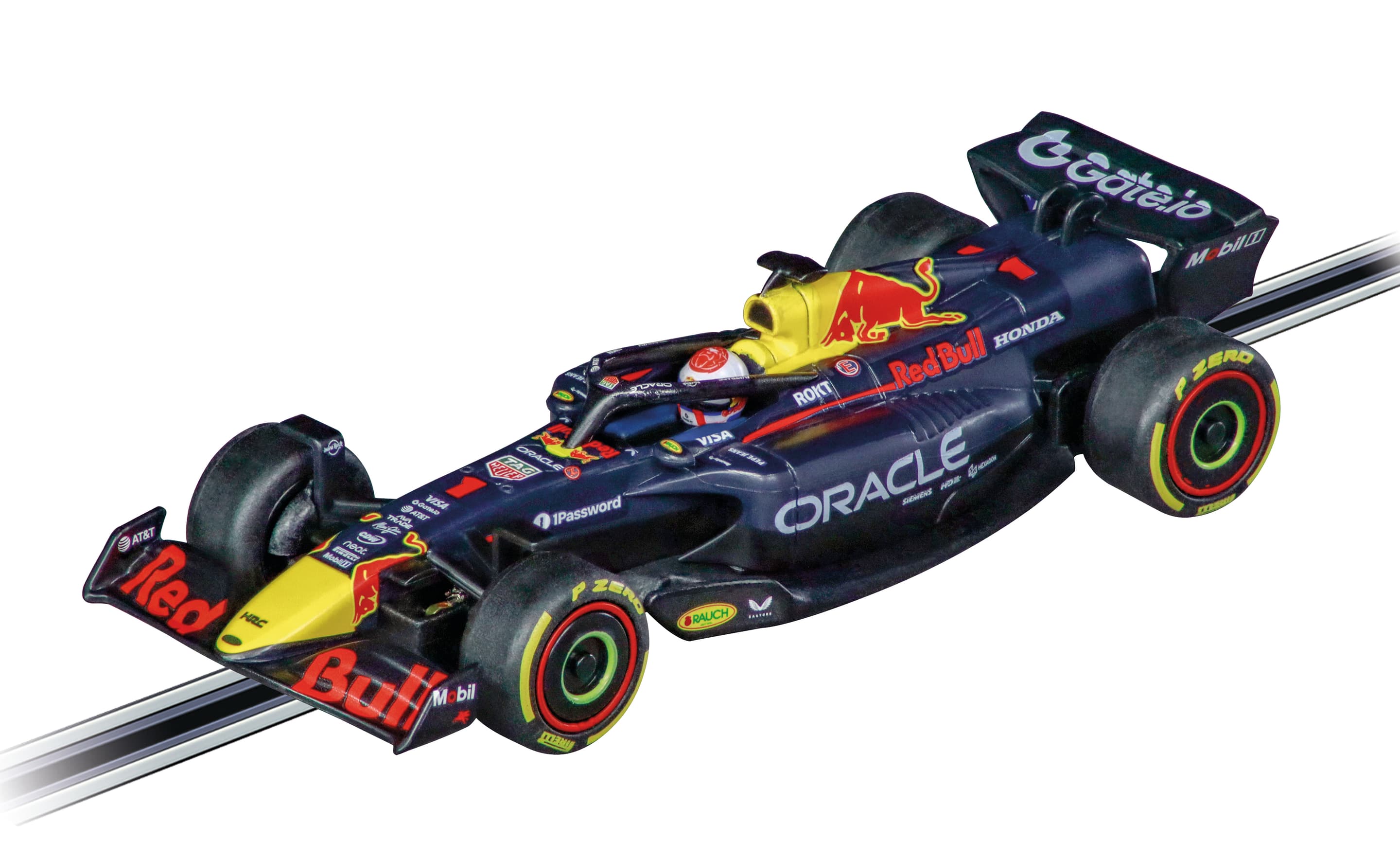 Carrera GO!!! - Oracle Red Bull Racing RB21 „M. Verstappen, No.1“ – Formel-1-Action im Maßstab 1:43