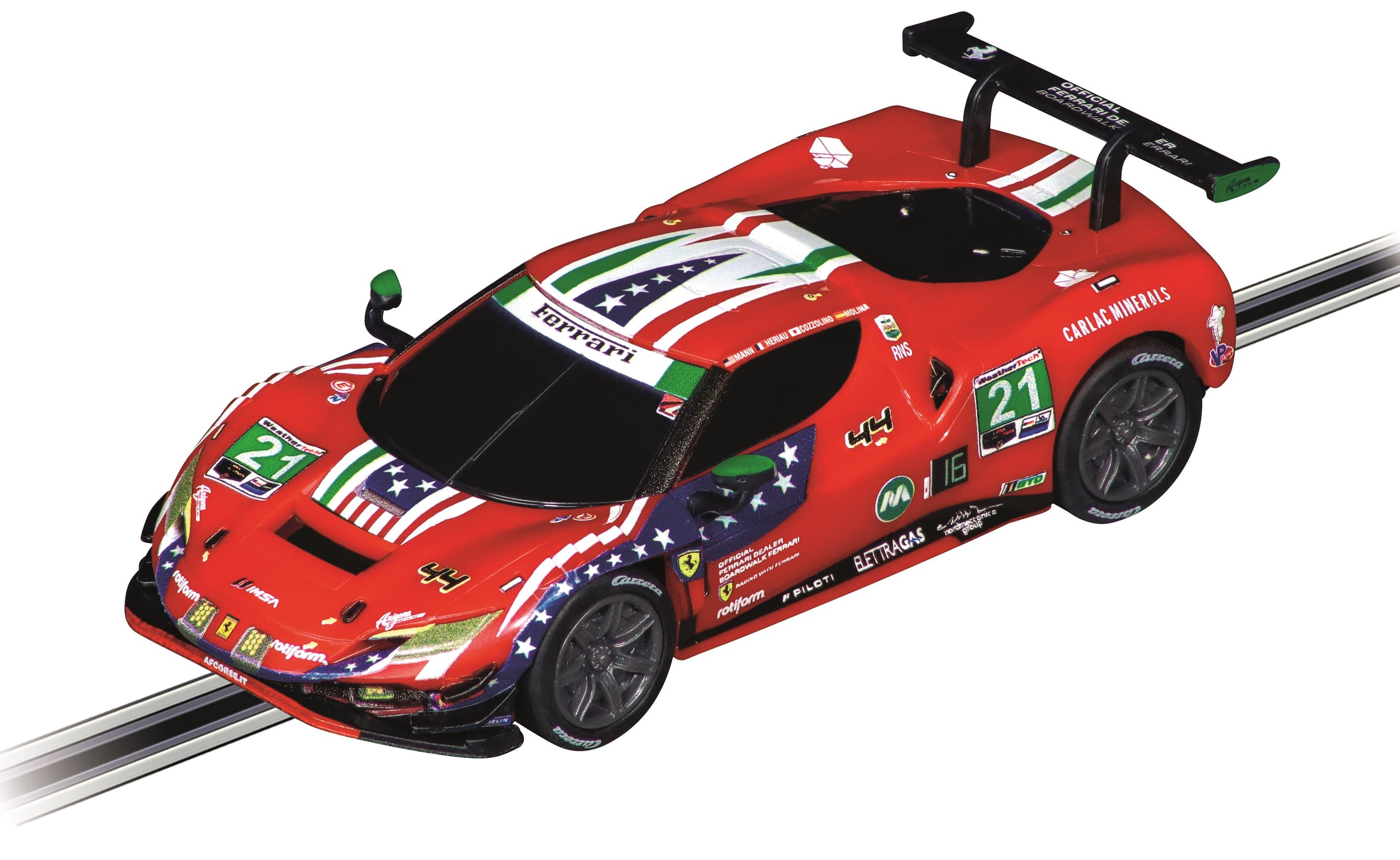 Carrera GO!!! - Ferrari 296 GT3 'AF Corse, No.21' (IMSA, Weatherte