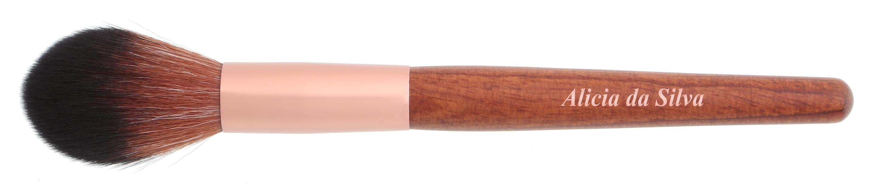 Alicia da Silva Puderpinsel aus Holz
