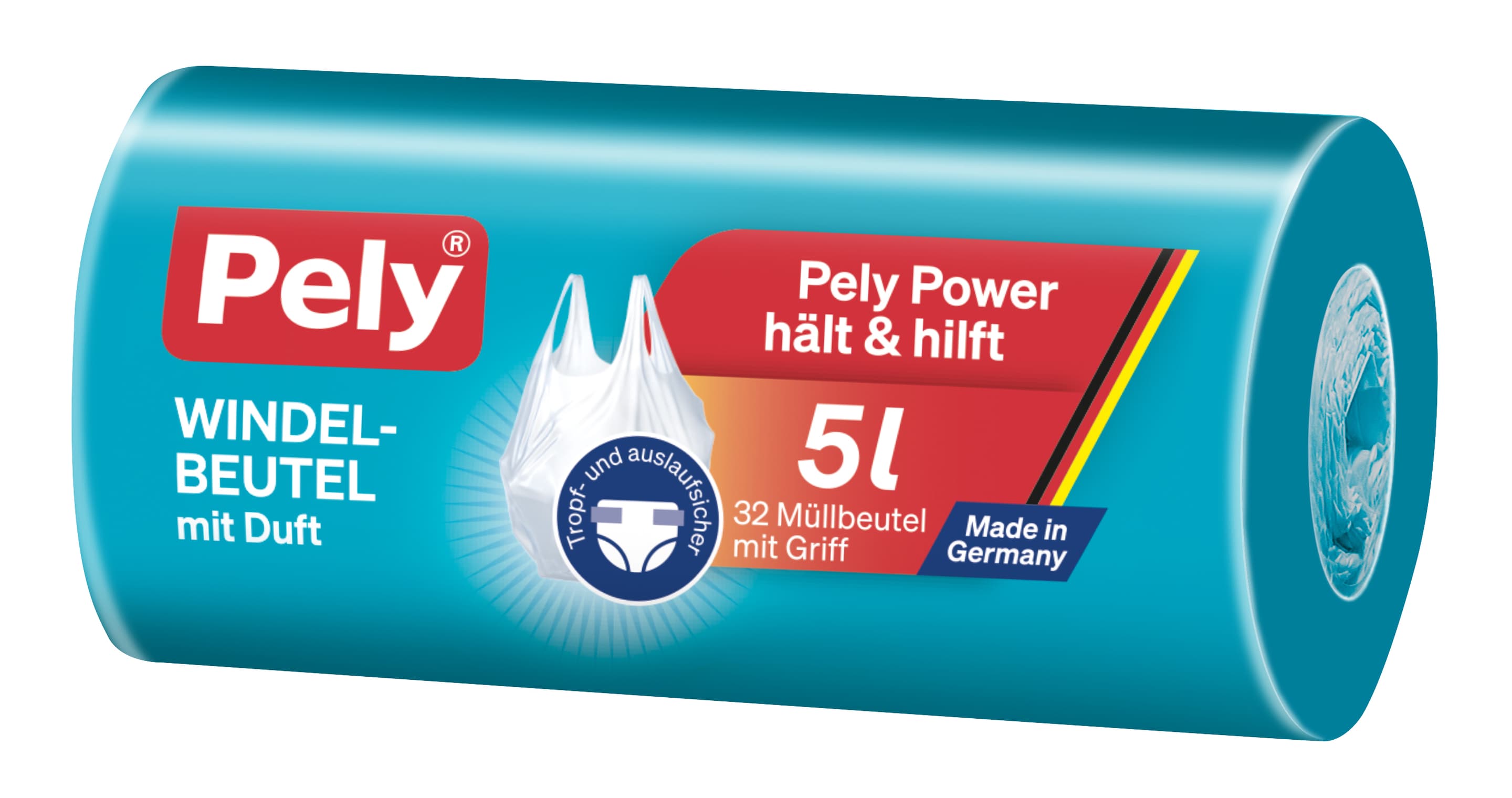Pely® Tragegriff Duftwindelbeutel 5 Liter