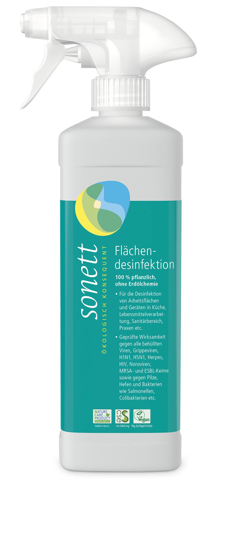 sonett Flächendesinfektion Bio 0,5 L