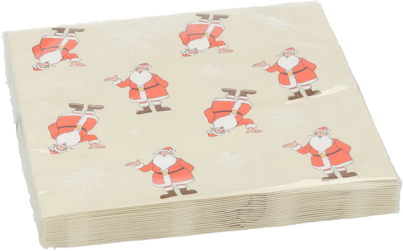 Weihnachtsmann & Co. KG Servietten 33x33cm