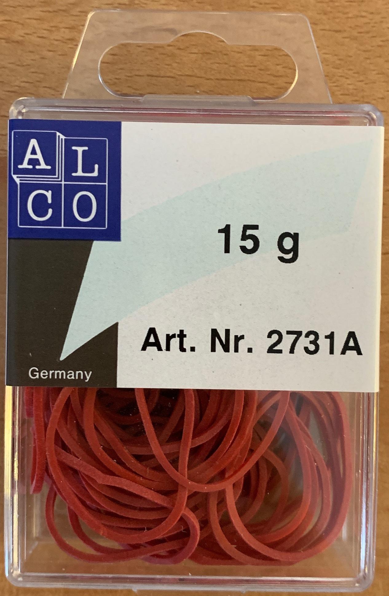 ALCO Gummibänder 15g klein