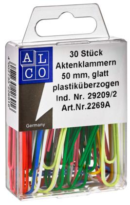 ALCO Aktenklammern bunt