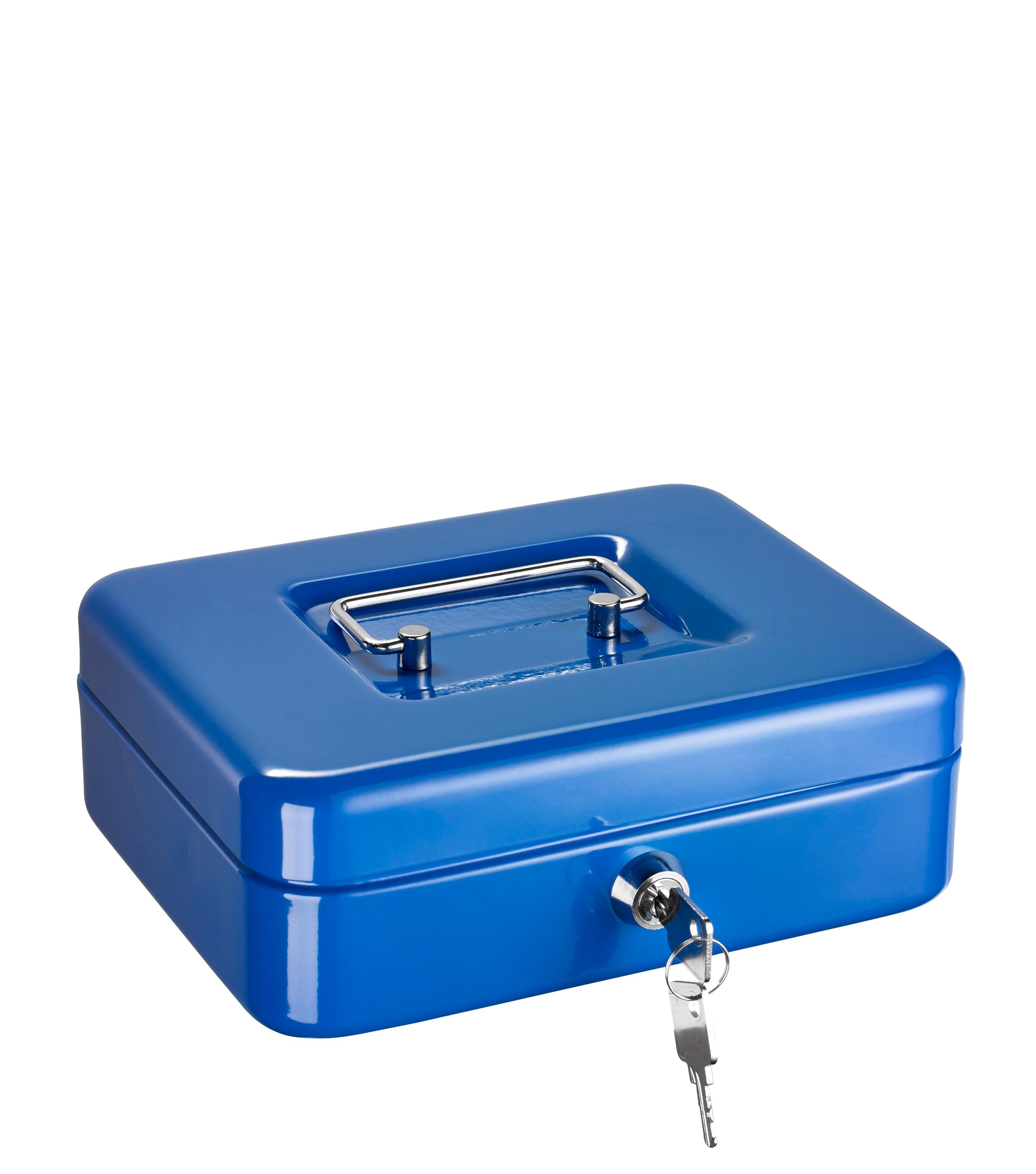 ALCO Geldkassette blau 20x16x6,5cm