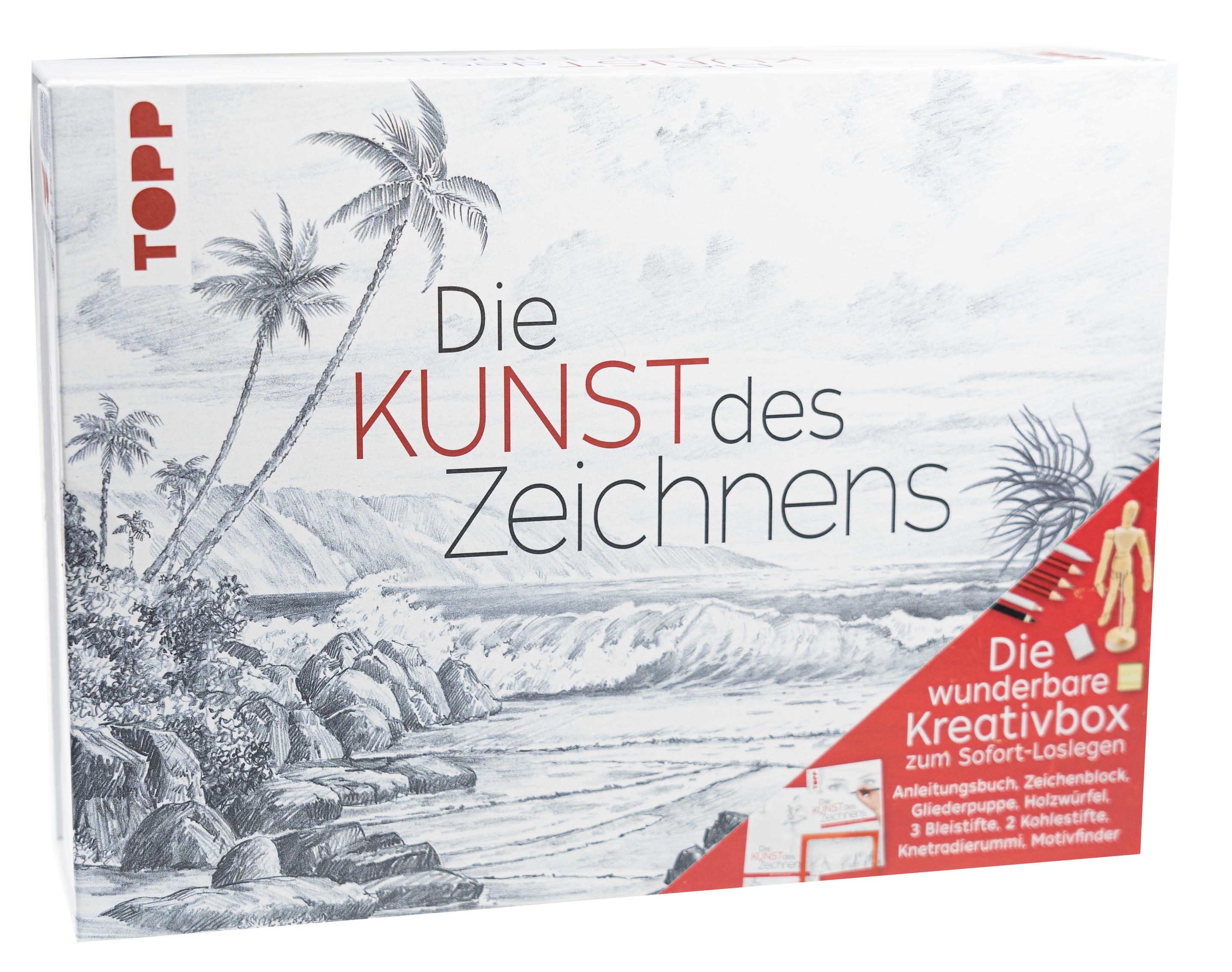 Die Kunst des Zeichnens - Die wunderbare Kreativbox Die Grundausstattung zum Zeichnen lernen
