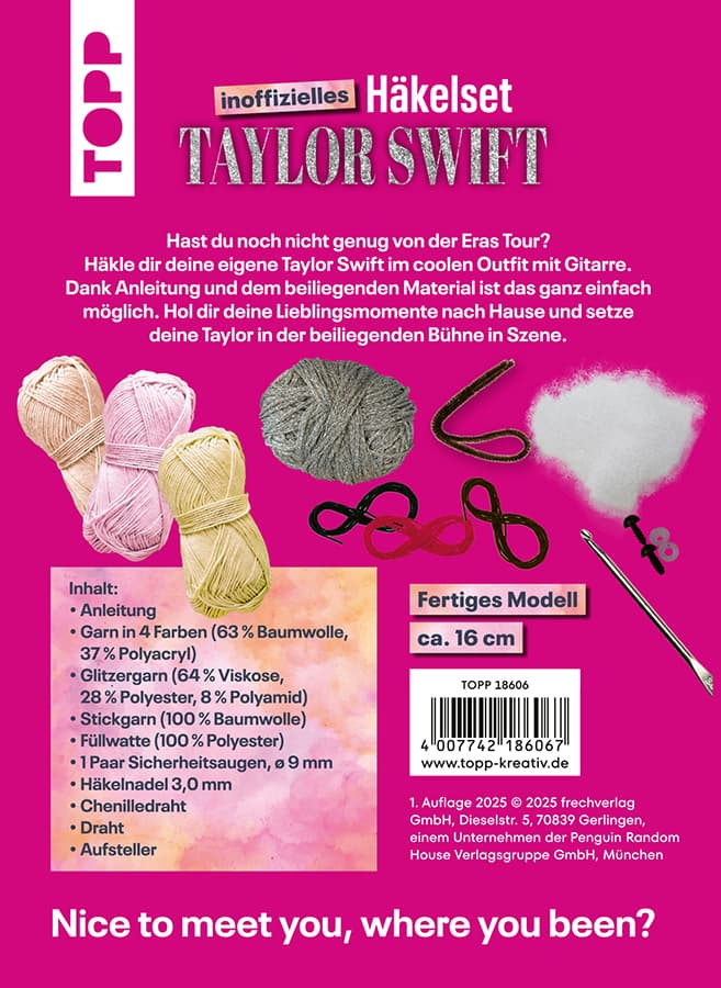 Produktbild Taylor Swift. Das inoffizielle Häkelset 3 von 4
