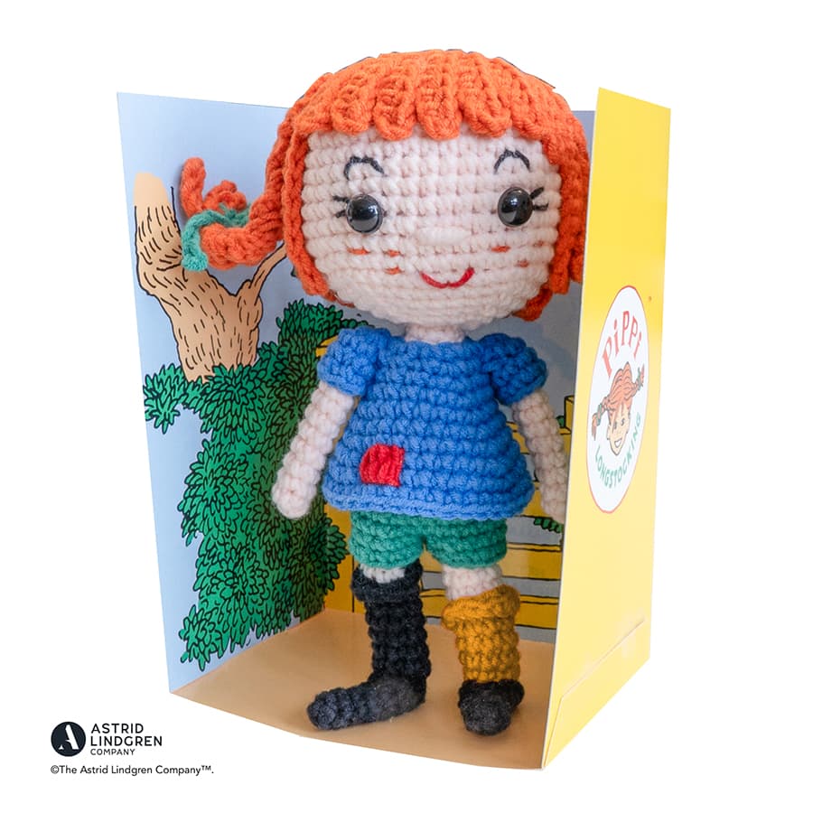 Produktbild Pippi Langstrumpf - Das offizielle Häkelset zum 80. Geburtstag 2 von 3