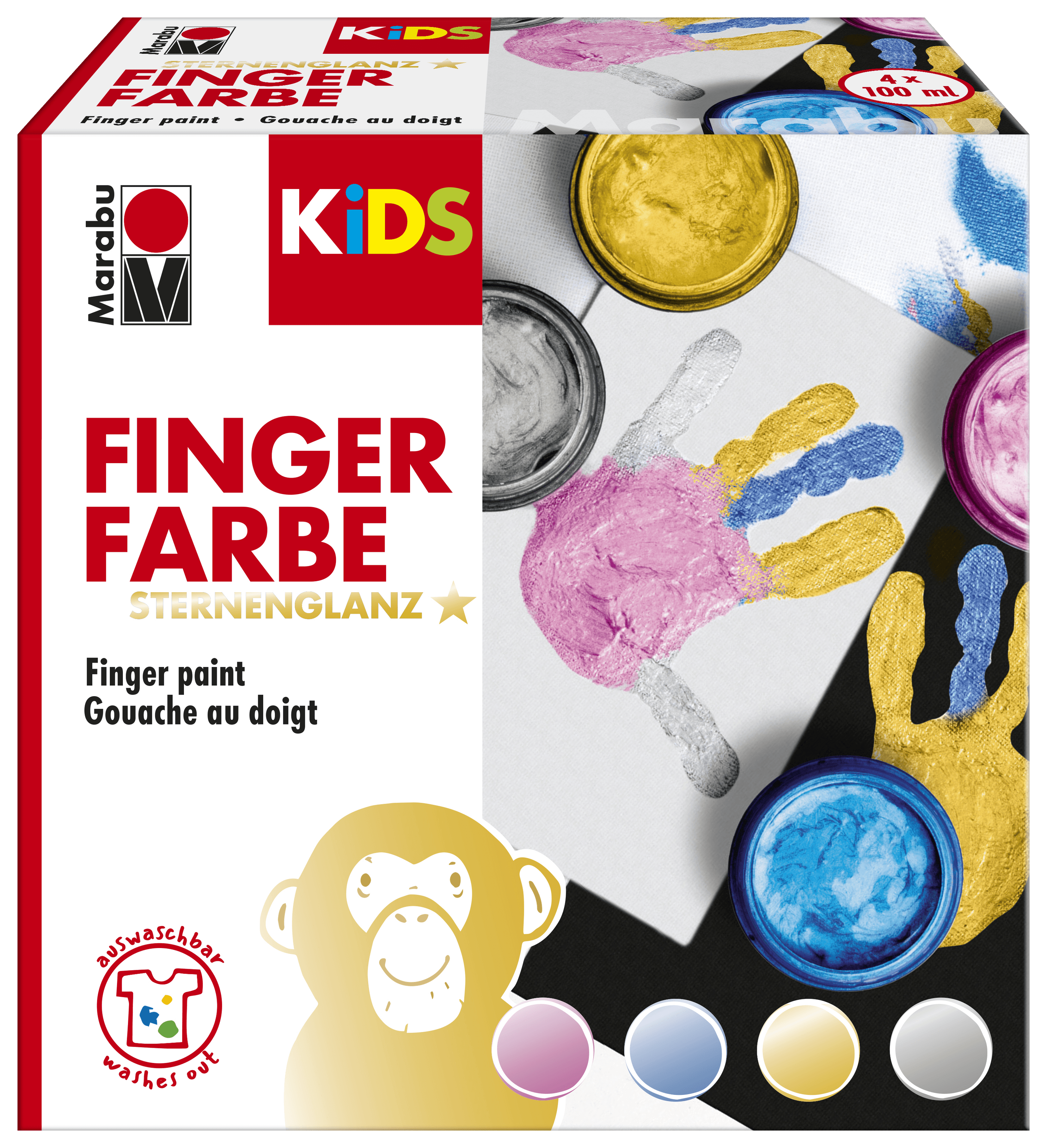 Marabu Kids ujjfesték készlet “Csillagfény”