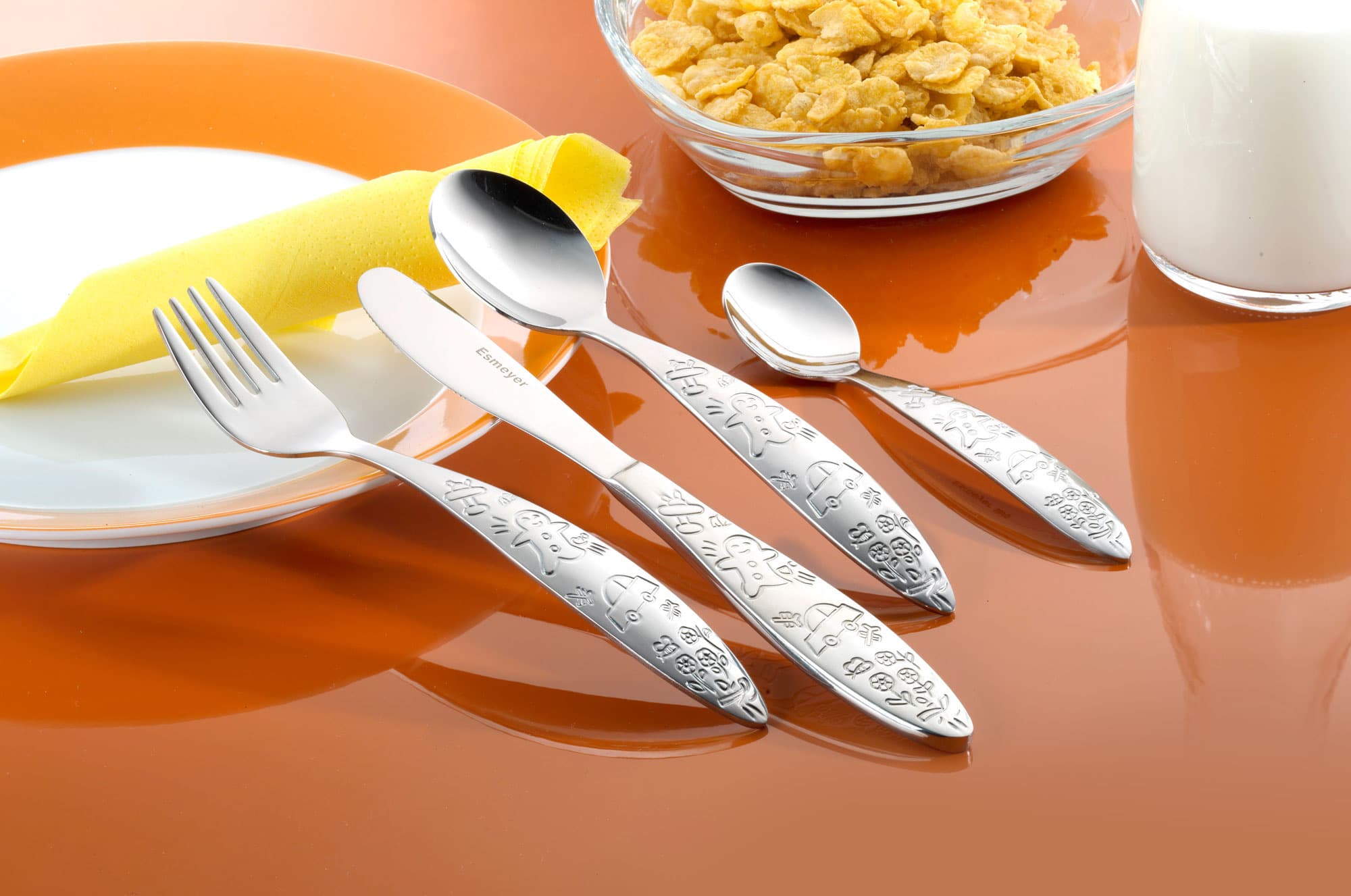 Produktbild Esmeyer Kinderbesteck Set Bella 4-tlg. 3 von 4