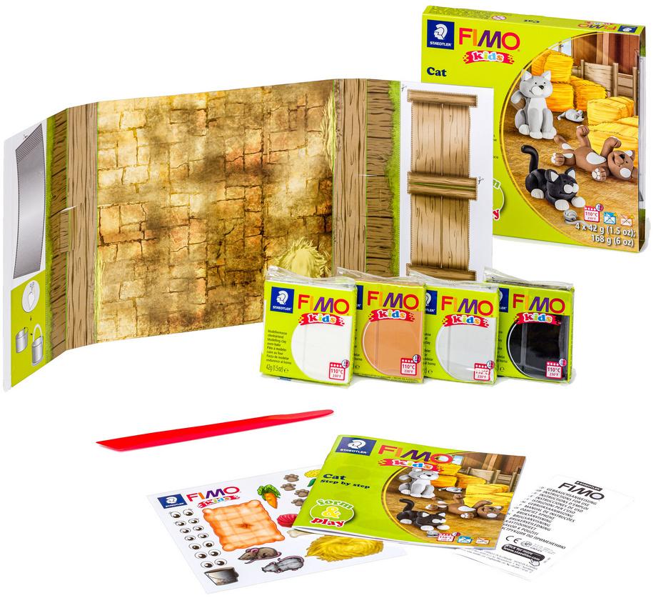 Produktbild STAEDTLER Modelliermasse FIMO® Kids Materialpackung Form&Play Cat 2 von 2