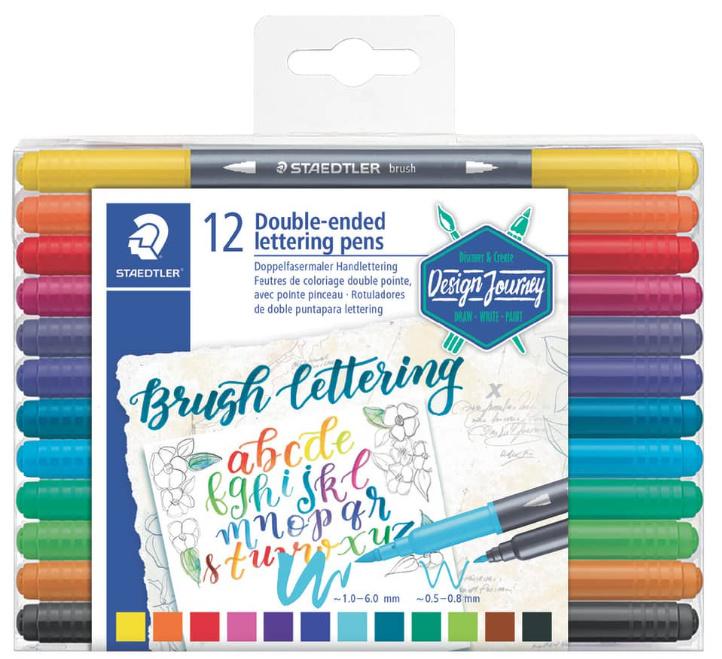 STAEDTLER Duo-Fasermaler für Handlettering