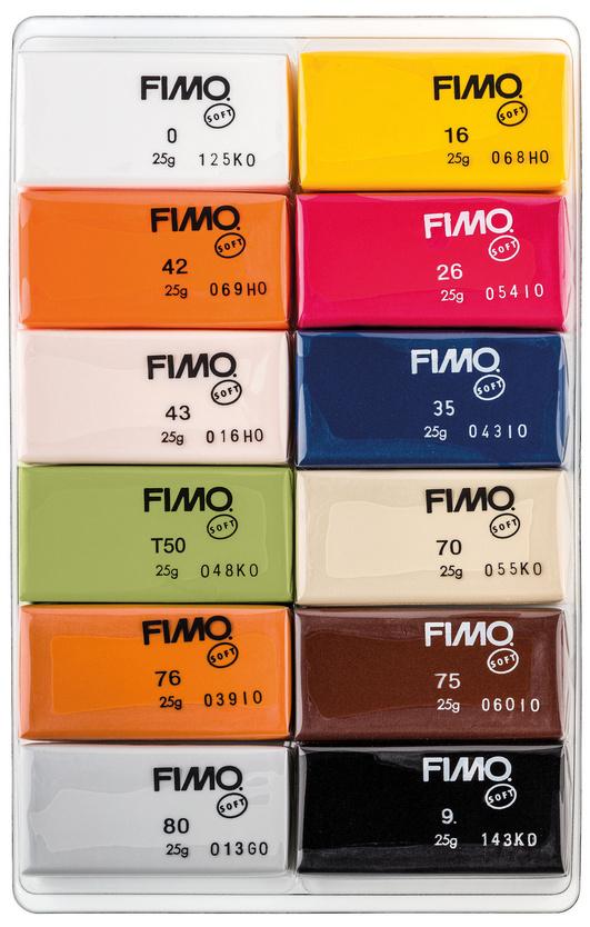 Produktbild STAEDTLER Modelliermasse FIMO® soft Materialpackung"Natural Colours" 2 von 3