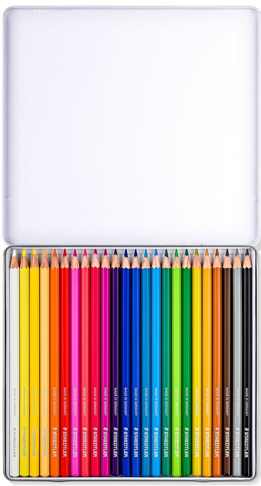 Produktbild STAEDTLER Buntstifte im Sechskantformat 24 Farben 2 von 3