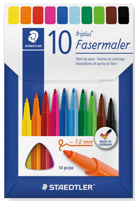 STAEDTLER Fasermaler triplus® color 10er Etui