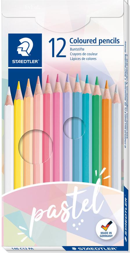 STAEDTLER Buntstifte Pastell 12er Etui