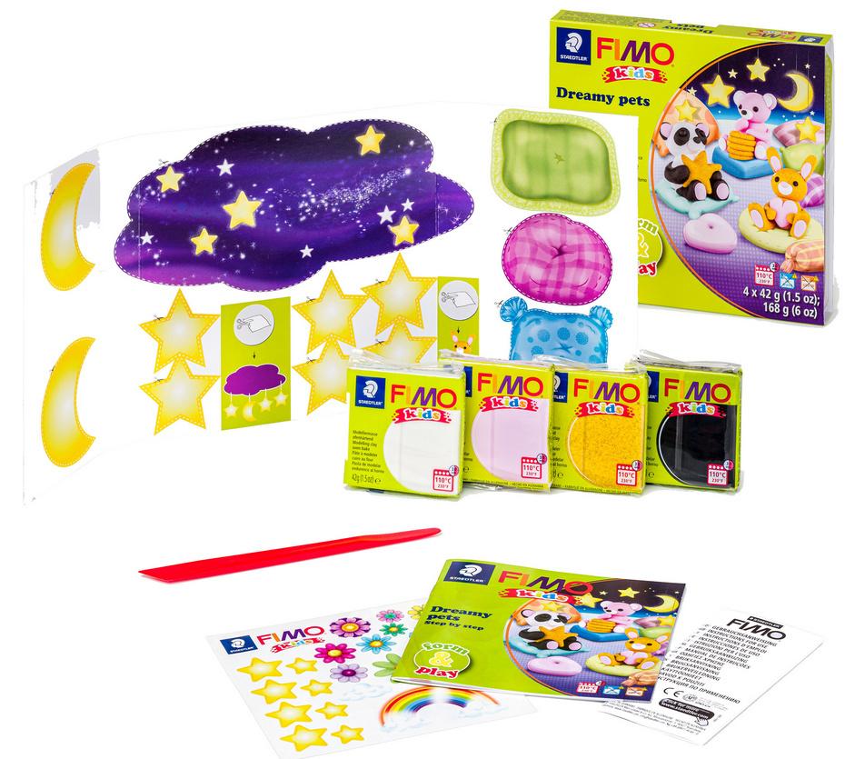 Produktbild STAEDTLER Modelliermasse FIMO® Kids Materialpackung form&play"dreamy" 2 von 3