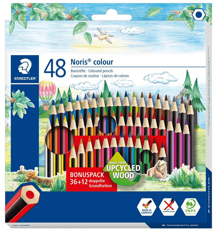 STAEDTLER Noris colour Buntstifte 48er Karton