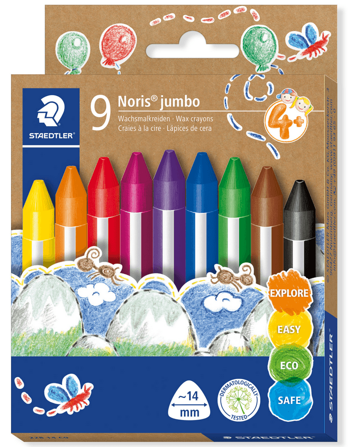 STAEDTLER  Noris® super jumbo Wachsmalkreide