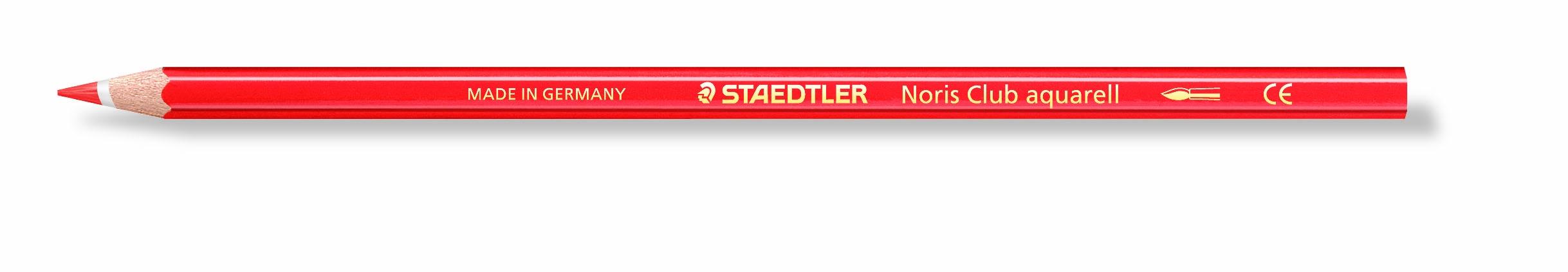 Produktbild STAEDTLER Aquarellfarbstifte Noris Club 12er-Etui + Pinsel 2 von 4