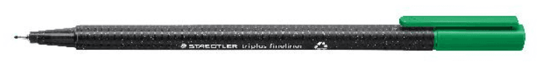 STAEDTLER Feinschreiber triplus® fineliner, ca. 0,3 mm, grün