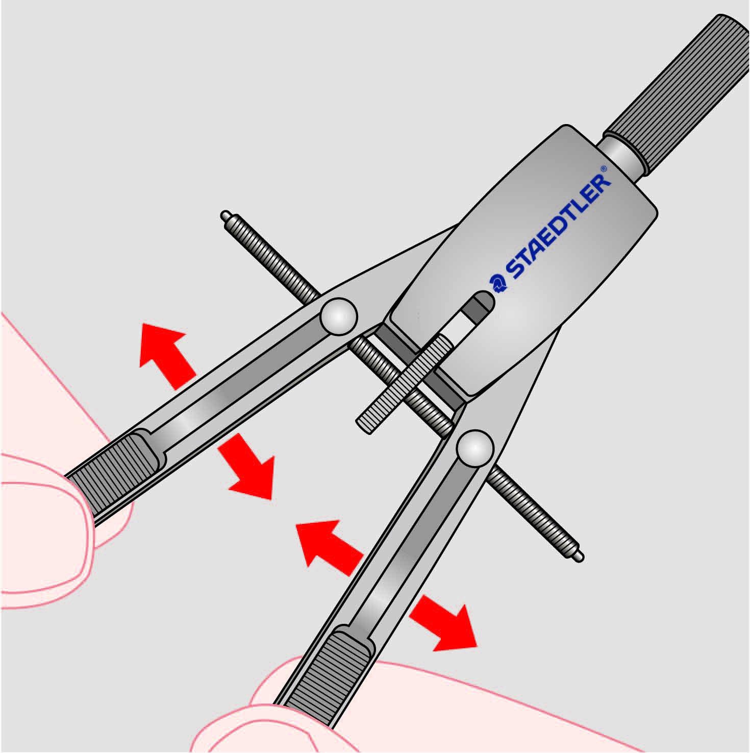 Produktbild STAEDTLER Comfort Schnellverstellzirkel 5 von 5
