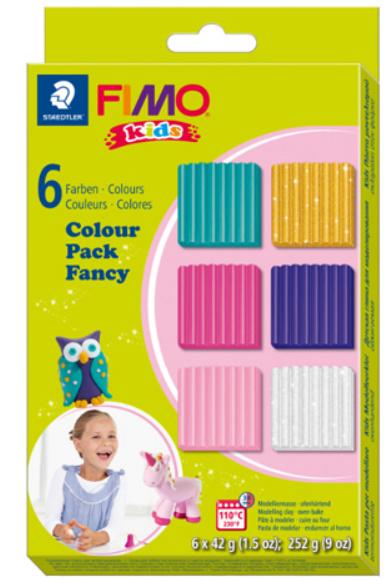STAEDTLER Modelliermasse FIMO® Kids Materialpackung girlie