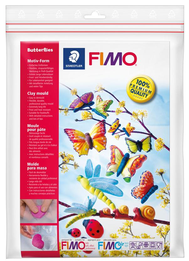 STAEDTLER Gießtechnik FIMO® Motiv-Form"Schmetterlinge"