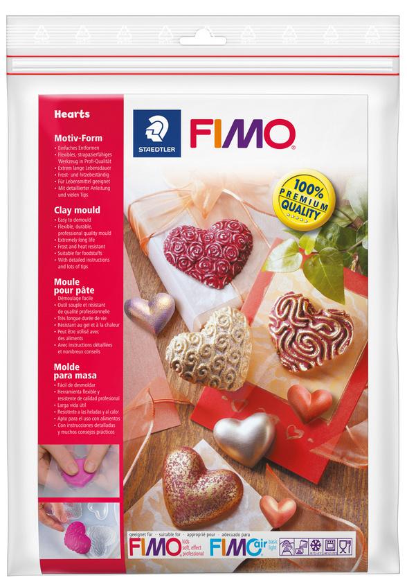 STAEDTLER Gießtechnik (Bastelbedarf) FIMO® Motiv-Form"Herzen"