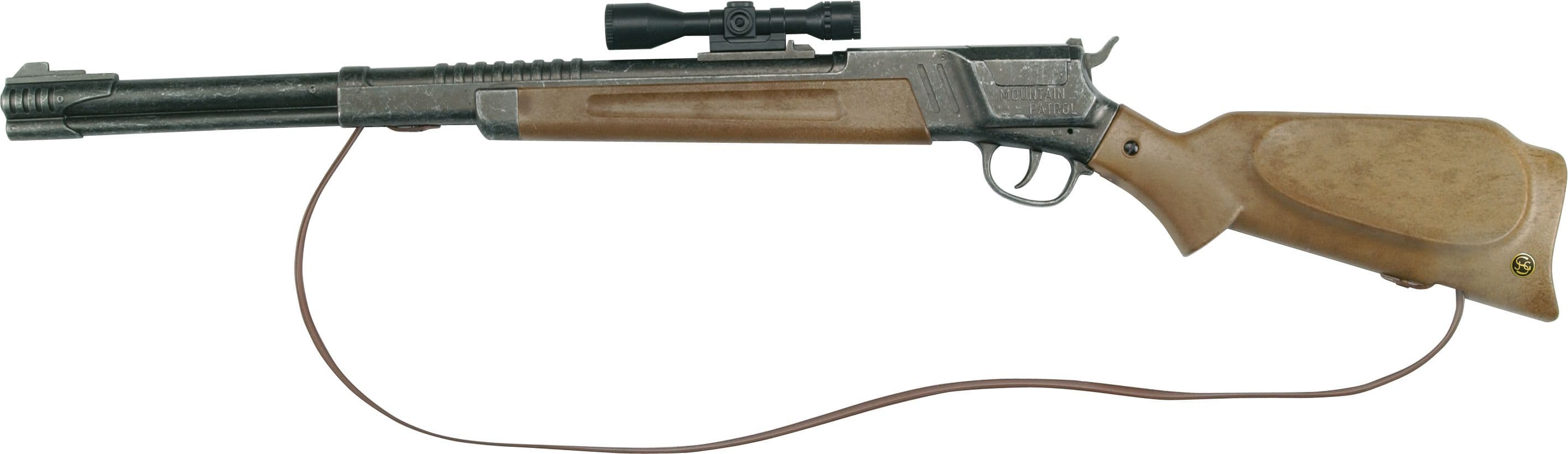 J.G. Schrödel - Mountain Patrol, 12-Schuss Gewehr. Knalllautstärke: 125 db
