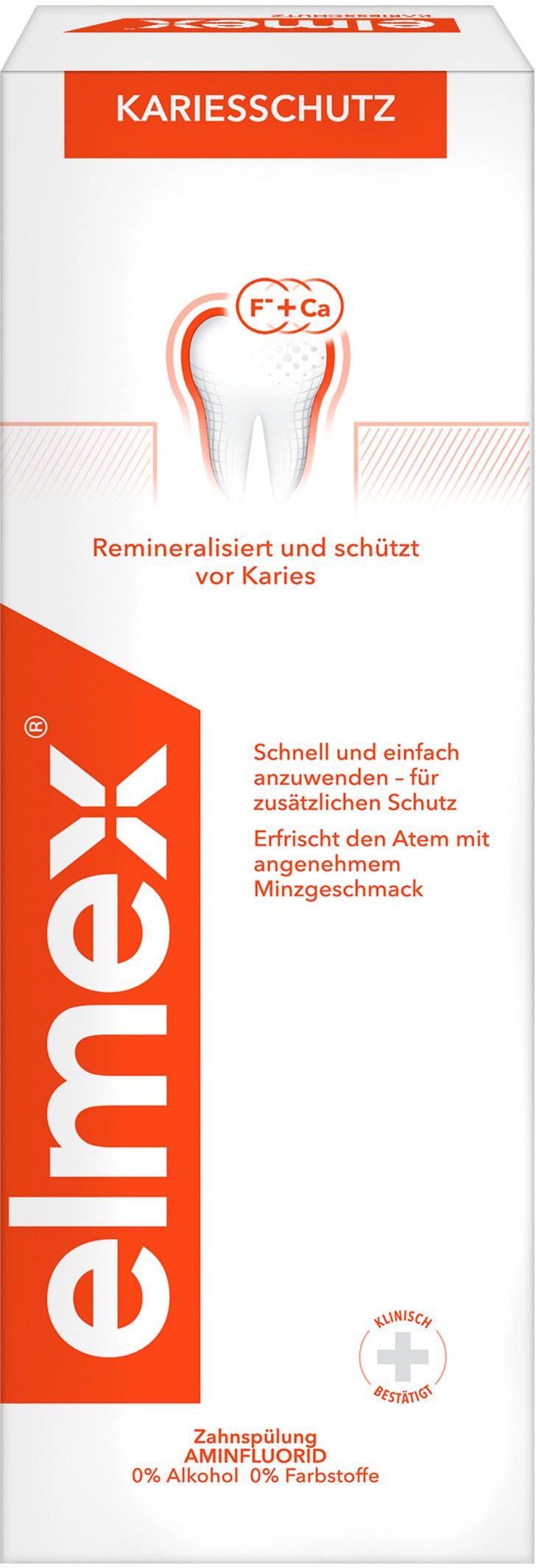 Produktbild elmex Mundspülung Kariesschutz – antibakterielle Zahnreinigung ohne Alkohol schützt effektiv vor Karies 3 von 9